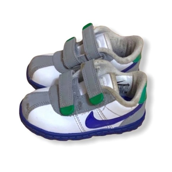 Nike better world blue and white toddler sneakers 5 - Picture 1 of 11